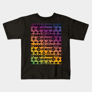 aztec pattern design Kids T-Shirt